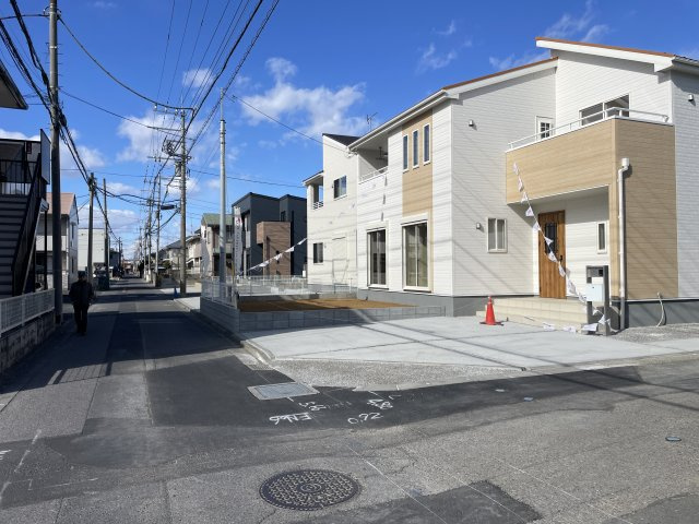 【前面道路含む現地写真】 | 深谷市東方第２　Livele Garden.s　新築戸建　　全４棟　4号棟 | 11/2撮影
