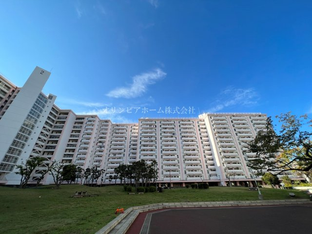 南砂住宅２号棟　11階の外観