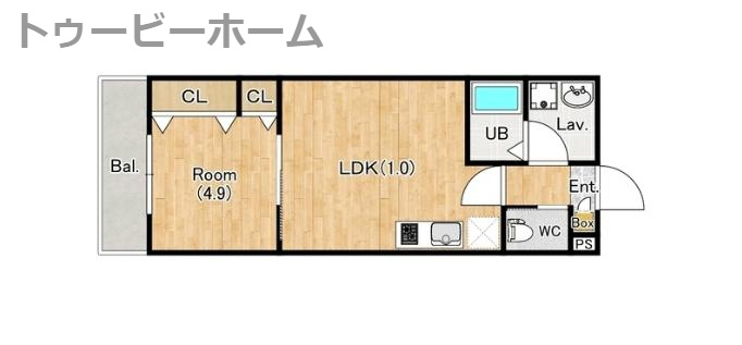 ジーメゾン狭山東三ツ木の間取り