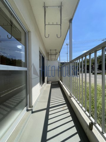 南台ハイツのバルコニー