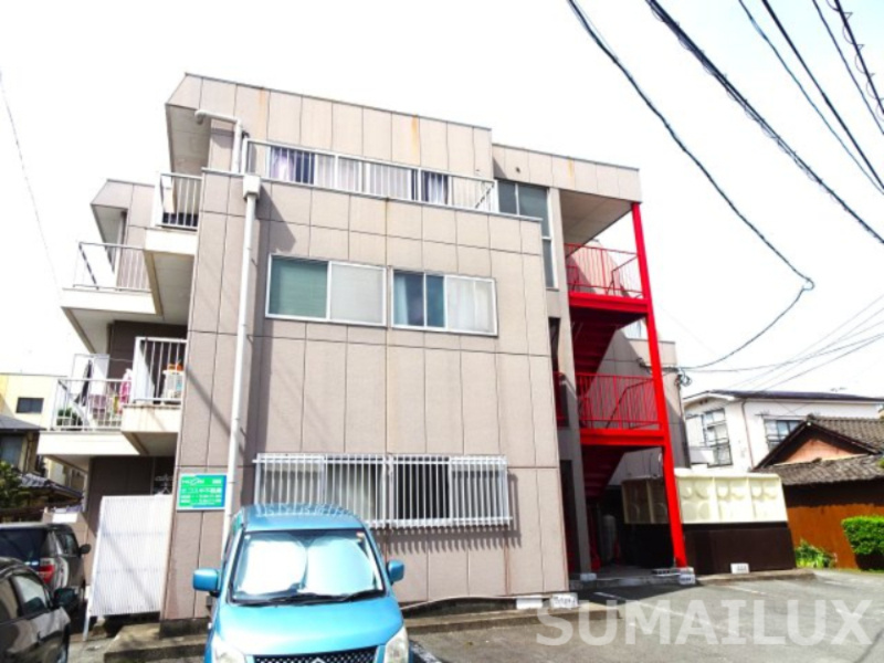 熊本市中央区弥生町のアパートの外観