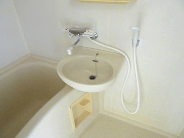 熊本市中央区弥生町のアパートの洗面所