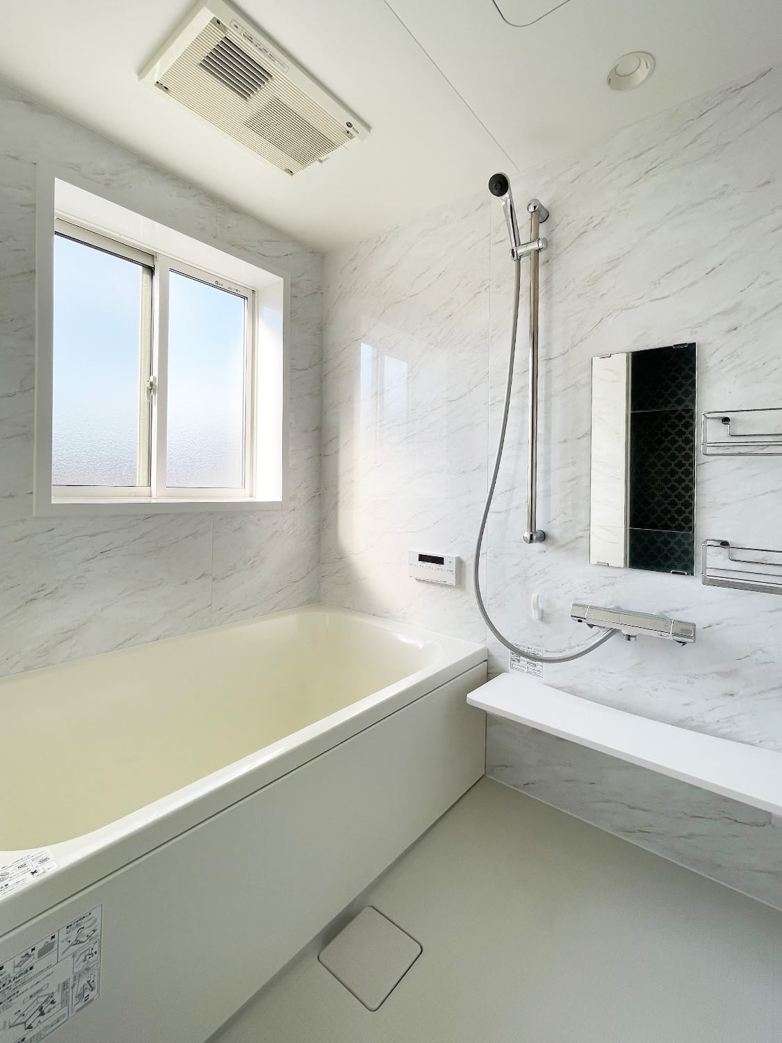 宝塚市宝梅１丁目　戸建の浴室|ゆったり過ごせるお風呂です