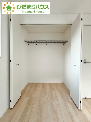七光台第18　新築戸建　3号棟の収納|居室にゆとりが持てる大収納クローゼット付き♪					
