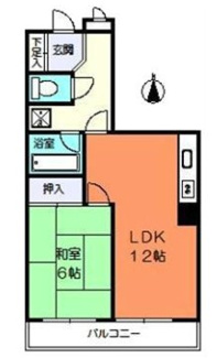 【間取り】 | 武蔵境スカイハイツ