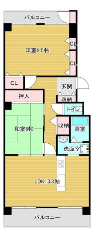 藤和さやまハイタウンの間取り