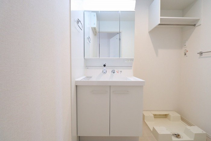 Lupo(ﾙﾎﾟ)の独立洗面台|洗髪洗面化粧台（三面鏡）