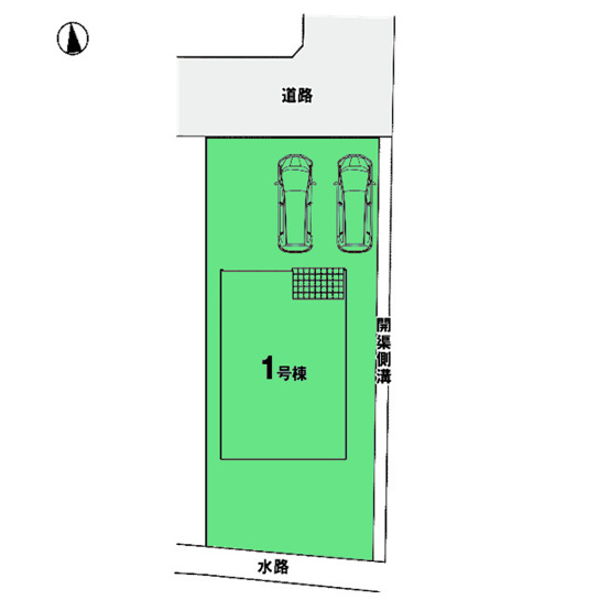 【区画図】 | アーバンスタイル高崎市飯塚町1期ー① | 西小学校、並榎中学校まで徒歩8分圏内！
北高崎駅まで徒歩10分と駅の利用便利♪