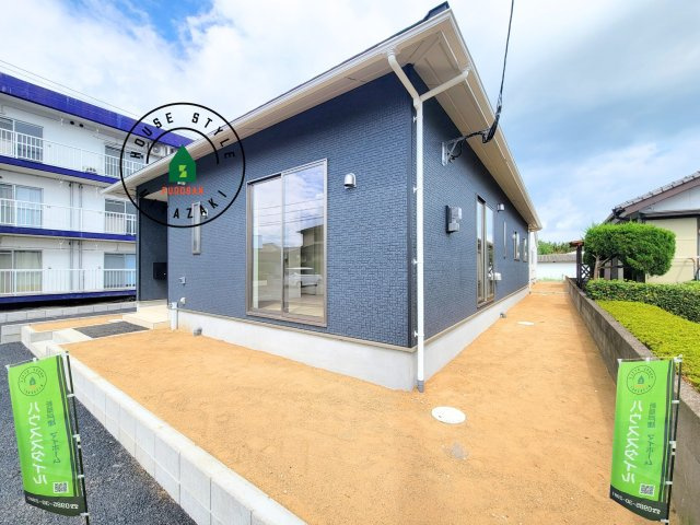 宮崎市熊野第4-2棟（2号棟）の外観|デザイン性のある外観です。