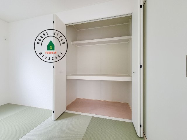 宮崎市熊野第4-2棟（2号棟）の収納|収納には困りません。