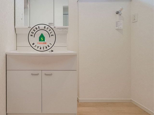 宮崎市熊野第4-2棟（2号棟）のランドリースペース|ランドリースペースとなります。広々して有効的にご使用できます。 