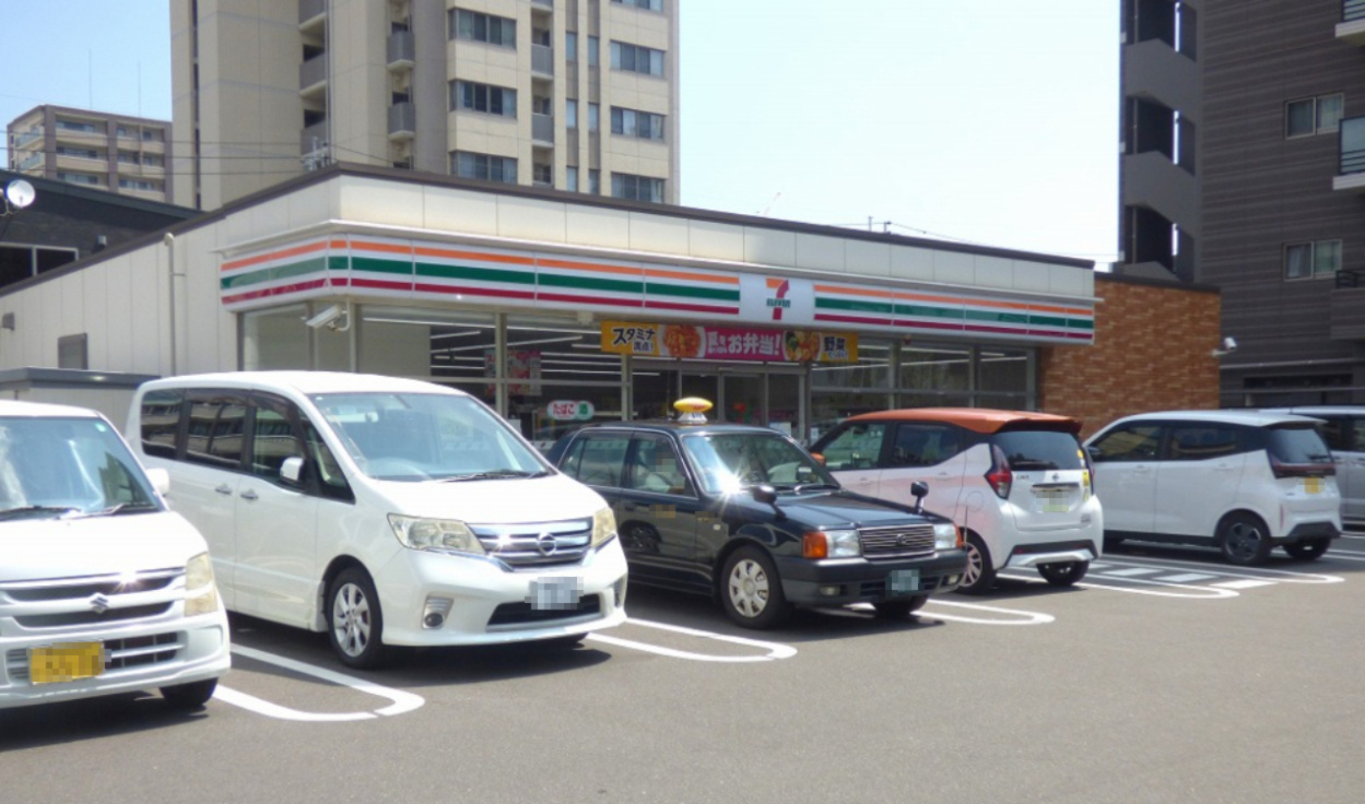 エイルマンション上荒田Ⅲグランシスの周辺|「セブンイレブン鹿児島みずほ店」まで徒歩約5分です