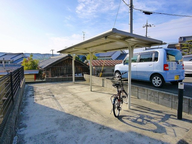 レオパレスＷＩＬＬ南郡山のその他共用部分|駐輪場です