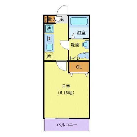 MQuarto尾久の間取り