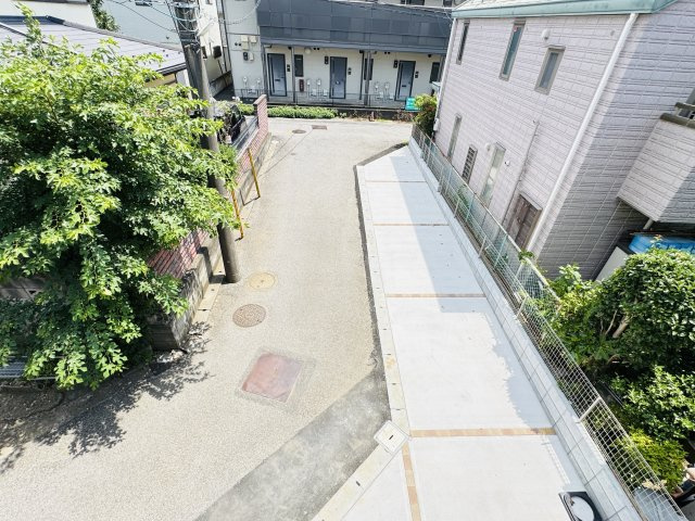 柏市豊住５丁目新築戸建（第５豊住）の展望|バルコニーより南側眺望・南道路で日当たり良好♪
