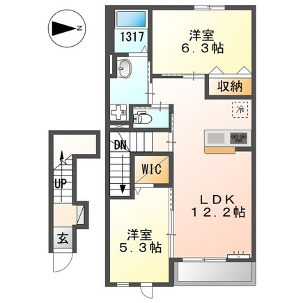 フロリバンダの間取り