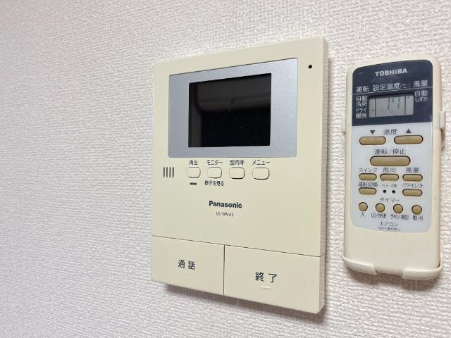 サン　ガーデン　Ａのセキュリティ|カメラ付インターホン