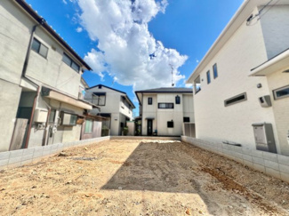 【外観】 | 伏見区桃山町大島　新築戸建 | 【設備情報】TVモニター付きインターホンで来訪者の顔が分かり、セキュリティを高められます(^^)/