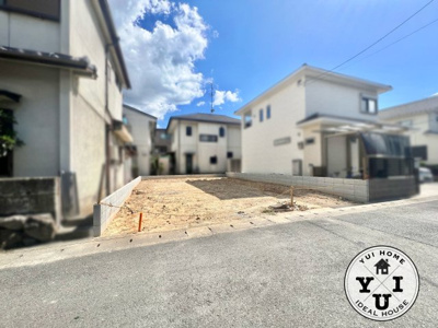 【外観】 | 伏見区桃山町大島　新築戸建 | 令和7年11月完成予定！！
全居室収納付きの収納豊富な4LDKのお家です(^^♪