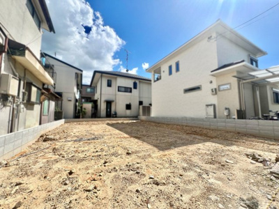 【外観】 | 伏見区桃山町大島　新築戸建 | 〈こちらの物件〉に興味がある方はお気軽にお問い合わせ下さい！月々のお支払い希望額からお客様が購入可能な物件の価格をシミュレーション致します(*´▽｀*)