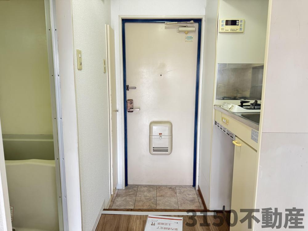 エクセランス岐阜西の玄関