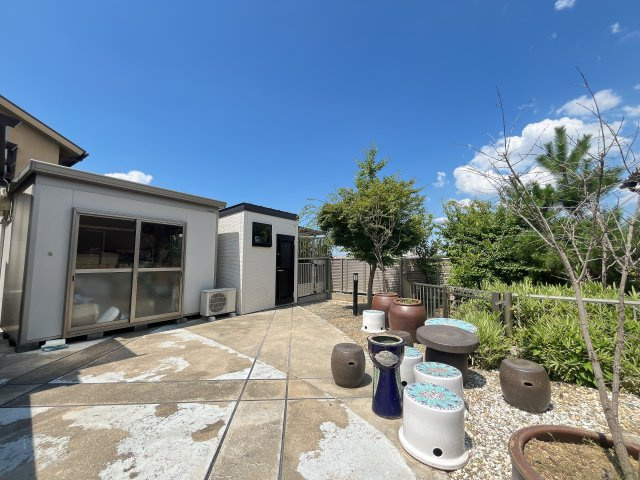 大津市神領3丁目　中古戸建の庭