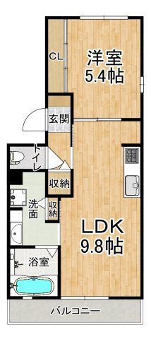 クリアパーク西神戸の間取り|※間取りが現況と異なる場合は現況を優先します※