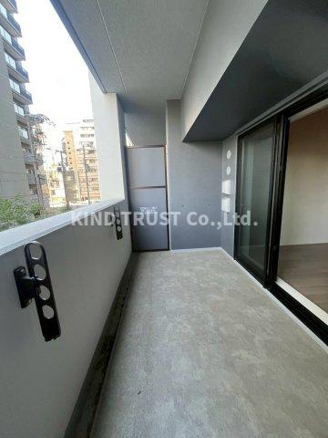 シエリア梅田豊崎のバルコニー|お洗濯にも便利なバルコニー付き