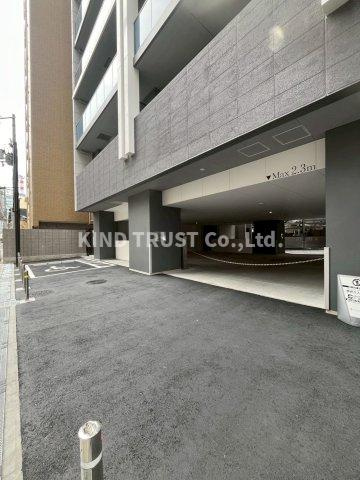 シエリア梅田豊崎の駐車場|駐車場があるので、車を買う予定の方も安心です