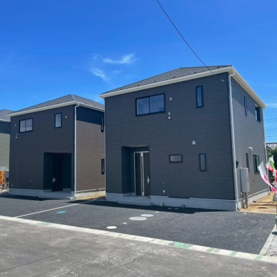 【外観】 | 旭市二1号棟 | 施工例:即日のご見学も可能です。お気軽に0476-37-3888までお問合せ下さい。