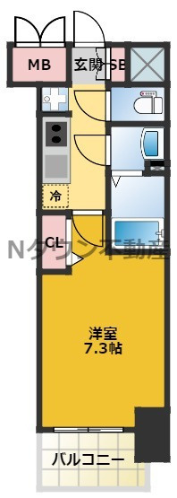 【間取り】 | プレサンス新栄リベラ | 間取りです。
