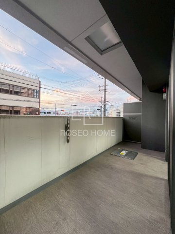 グレースリバー中之島のバルコニー