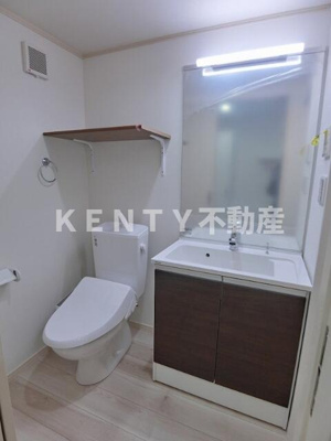 【洗面所】 | ハーミットクラブハウス羽田（仮） | 脱衣スペースもあります