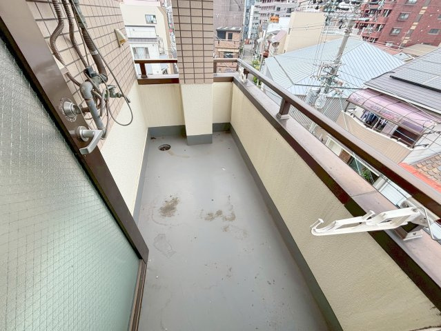 コンフォート片岡のバルコニー