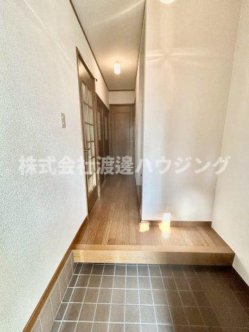 豊中市庄内幸町４丁目の一戸建ての玄関