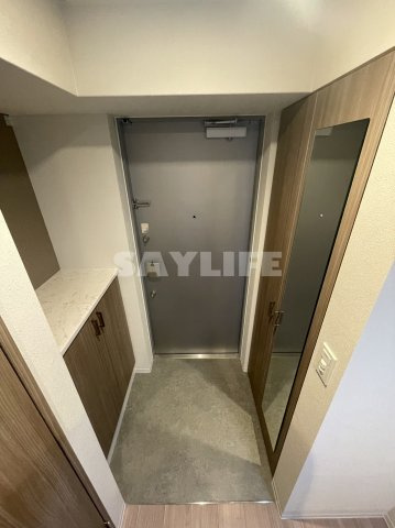 ブランシエスタ天満の玄関