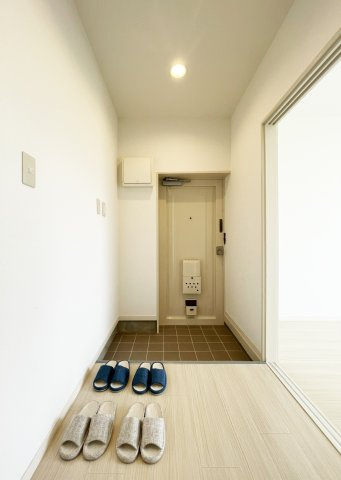 天神マンション　1号棟の玄関