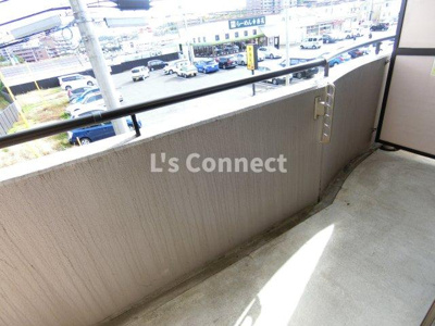 【バルコニー】 | ＭＳＫコート | ２階のお部屋で洗濯物もたくさん干せます。