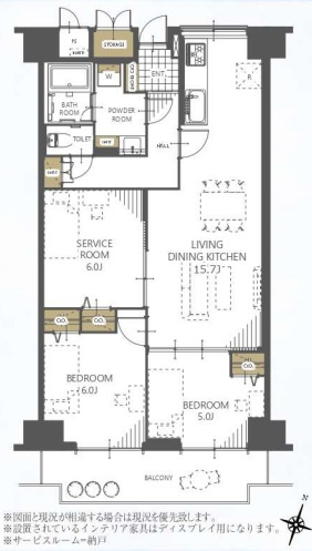 【間取り】 | ローレルハイツ南福岡☆仲介手数料無料☆