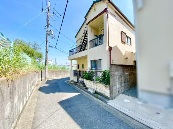 【前面道路含む現地写真】 | 神石小学校約190ｍ、旭中学校約1700ｍ!!