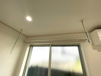 【設備】 | ハーミットクラブハウス羽田（仮） | 雨の日も安心、室内物干し付き！