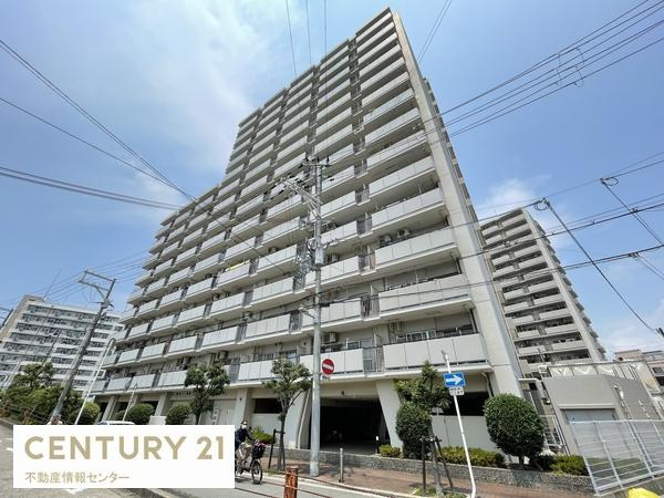 【外観】 | グランドヴィラ此花1 | 現在大規模修繕工事中！
外壁や共用部分も綺麗になります！