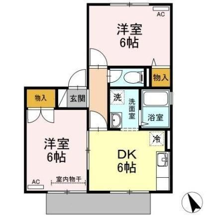 【間取り】 | サンブリッジＤ棟