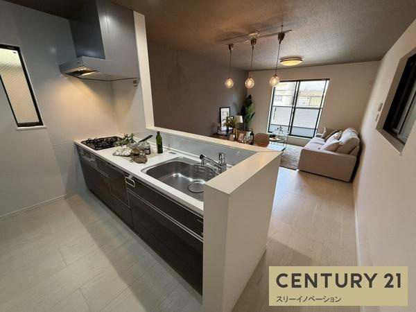 鶴町1丁目新築戸建2号地の居間・リビング