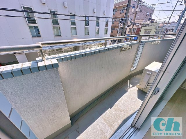 クリンライフハイツ 202号室のバルコニー