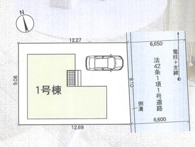 【区画図】 | クレイドルガーデン木津川市木津第３１ | 区画図