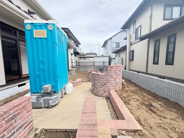 玉村町南玉　中古1299の庭