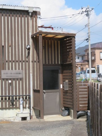 町田市成瀬６丁目の倉庫の外観