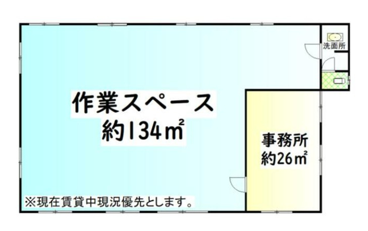 町田市成瀬６丁目の倉庫の間取り