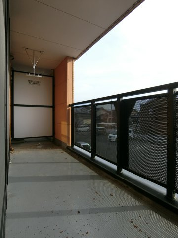 カーサ・オランジュのバルコニー